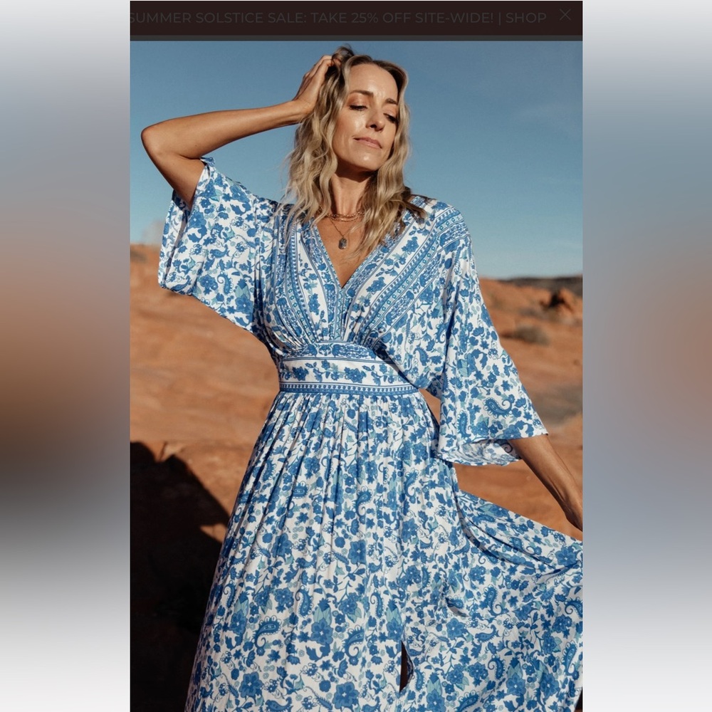 Baltic born Kimono dress
